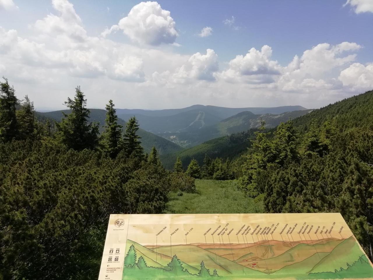 Apartmán Jestřáb 5 Janské Lázně Esterno foto